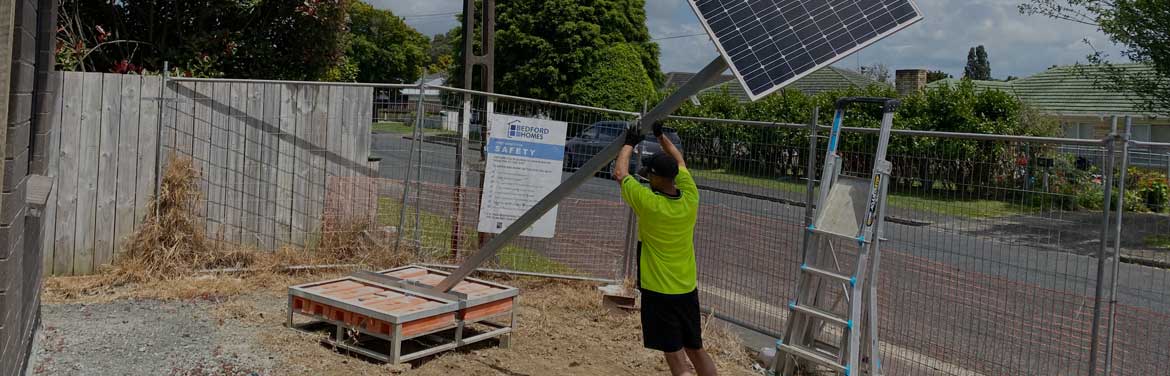 Security camera tower being erected in Papakura